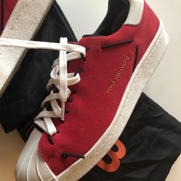 Adidas Y-3 Super Knot Chili Pepper & White Sneaker main image 7